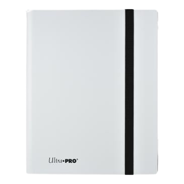 Classeur de collection haut de gamme Ultra PRO Eclipse PRO Binder neuf cases blanc arctique insertion laterale