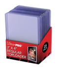 Toploaders protections rigides Ultra PRO trois fois quatre pouces Super Clear pack de vingt cinq