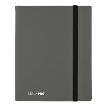 Classeur à élastique gris fumée Ultra Pro PRO-Binder 9 poches pour cartes de collection