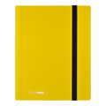 Classeur à élastique jaune citron Ultra Pro PRO-Binder 9 poches pour cartes de collection